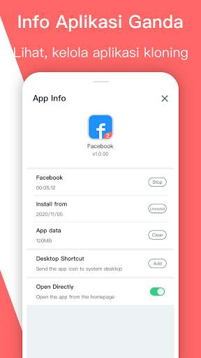 Multi Akun untuk 2 akun screenshot 3