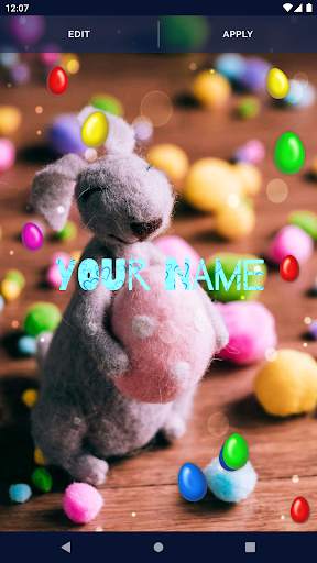 Easter Bunny Live Wallpaper screenshot 2