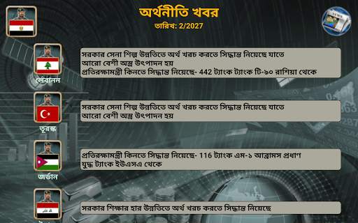 মিডল ইস্ট ইম্পায়ার: স্ট্রেটেজি screenshot 14