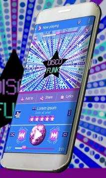 Disco funk Music Player Skin screenshot 1
