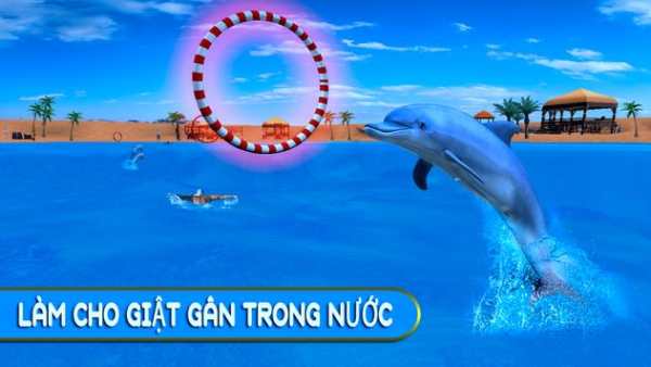 Cá heo niềm vui Trò chơi screenshot 2
