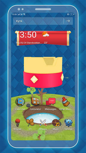 Royale War 👑 3D Launcher Theme screenshot 1
