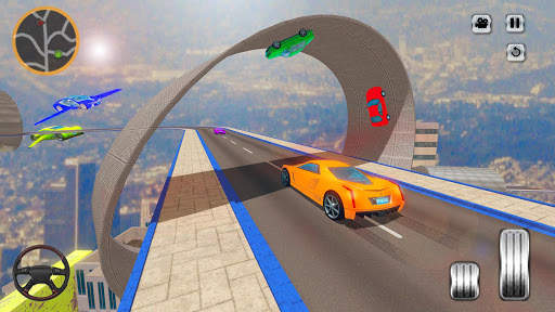 Flying Car Derby Crash Stunts & Car Racing screenshot 18