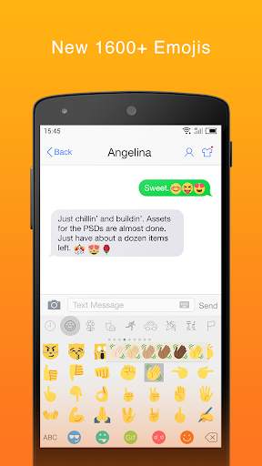Messaging  7 Free - SMS, MMS screenshot 4