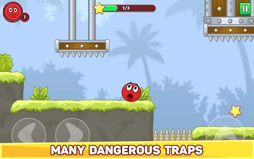 Bounce Ball 5 - Jump Ball Hero Adventure screenshot 21