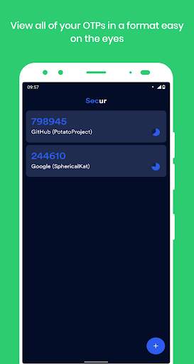 Secur - Cross platform 2FA OTP authenticator screenshot 4