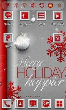 Christmas Card Launcher Theme screenshot 1
