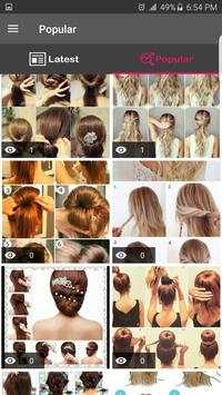 Hairstyles Step by Step screenshot 3