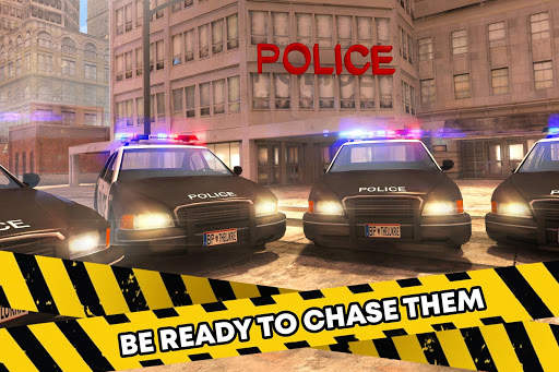 Cop Car Chase 🚨 Police Robber Racing City Crime screenshot 1