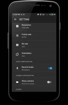 Pro Screen Recorder App for Android Phones screenshot 2