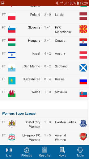 Footlive - live football screenshot 4