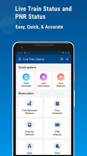 Indian Railway Train Status : Where is my Train screenshot 1