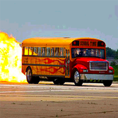 School Bus 3D Truck Racing icon
