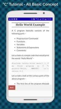 C Programming language Tutorial Offline App screenshot 5