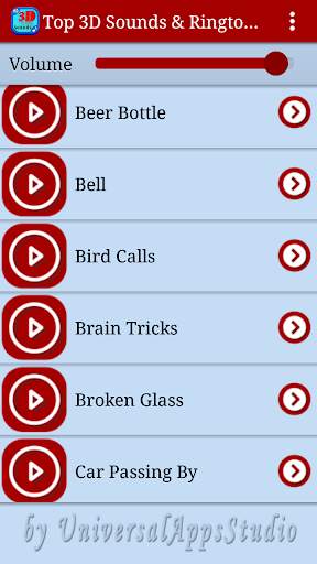 Top 3D Sounds & Ringtones screenshot 4