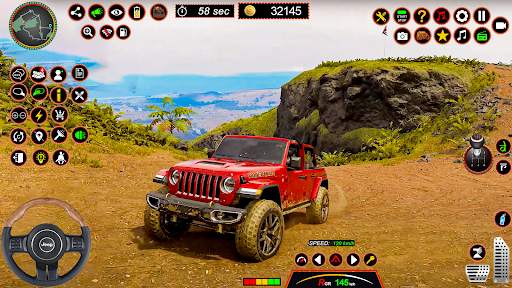 4x4 Jeep Driving Offroad Games screenshot 5