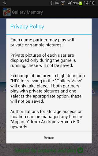 Foto Gallery Memory Game - Multiplayer screenshot 8