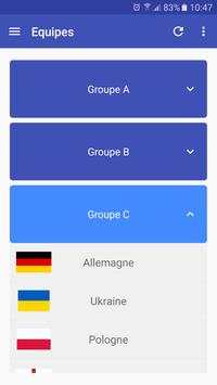 App pour Euro Football 2016 screenshot 3