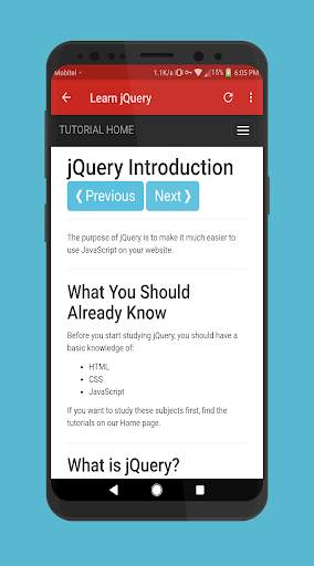 w3school web Tutorials - Learn Angular/html5/php screenshot 6