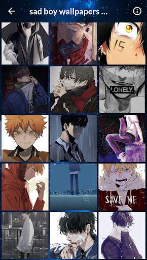 sad boy wallpapers anime screenshot 2