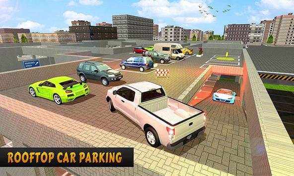 Rooftop Car Parking Driver screenshot 7