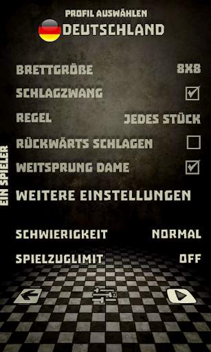 Dame Spiel screenshot 1
