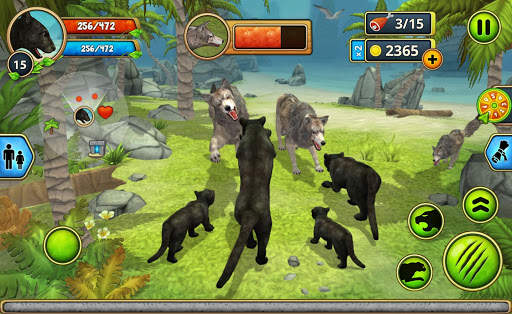 Panther Family Sim Online - Animal Simulator screenshot 6