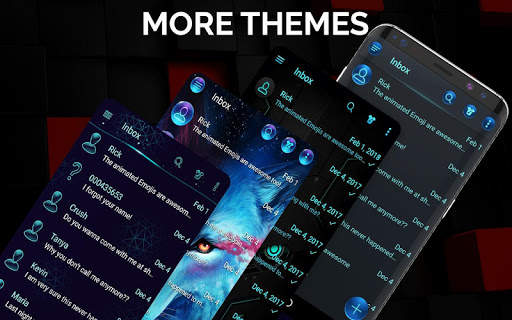 Neon messenger theme latest version 2021 screenshot 3