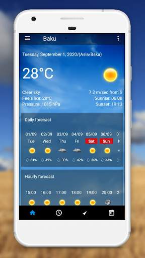 Weather Natural screenshot 1