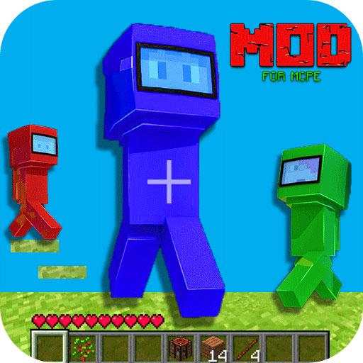 Map Among Us Mod for Minecraft PE 1.25