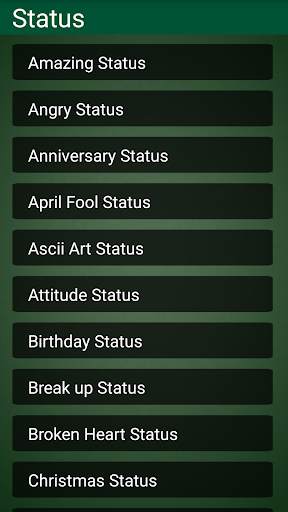 All type Status screenshot 1