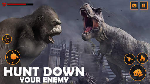 Monster Gorilla Attack-Godzilla Vs King Kong Games screenshot 5