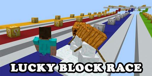 Lucky Blocks Race Mod for MCPE screenshot 3