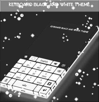 Keyboard Black and White Theme screenshot 3