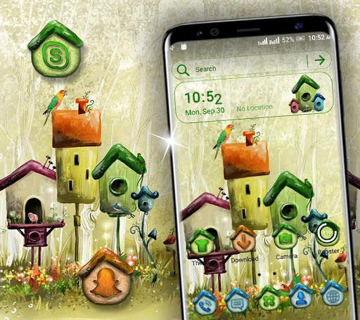 Birdhouse Launcher Theme screenshot 1