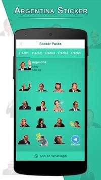 Argentina Stickers for Whatsapp screenshot 1