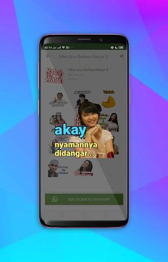 Stiker WA Lucu Bahasa Banjar 6 تصوير الشاشة
