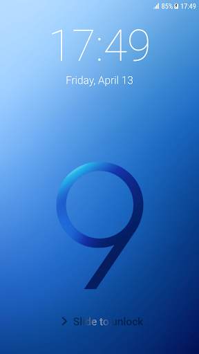 Lock Screen for Galaxy S9 1 تصوير الشاشة