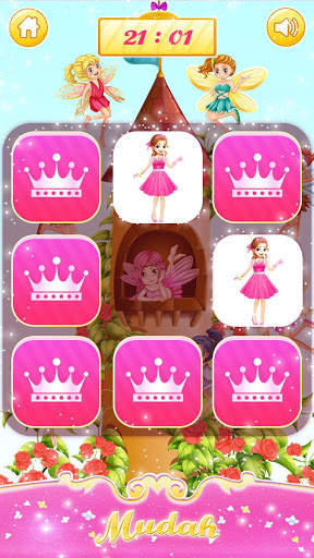 Memori permainan Putri & Peri screenshot 1