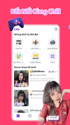 Lita - Gặp Đồng Hành Chơi Game screenshot 1