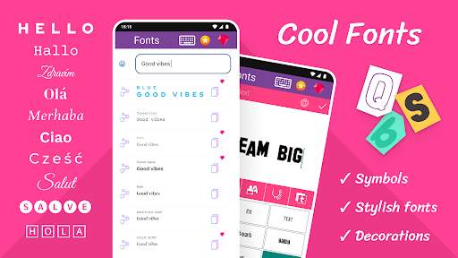 Fonts: Stylish Text Cool Fonts screenshot 1