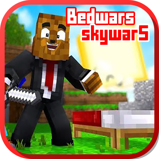 Bedwars &amp; Skywars Map for MCPE icon