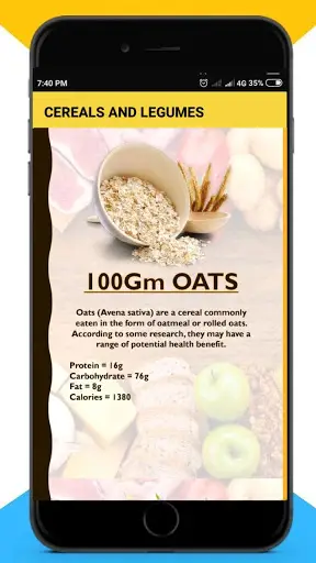 Protein - Vitamins Supplement Content In Food screenshot 6