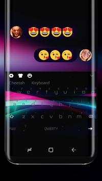 Neon Light Laser Keyboard for Samsung Note screenshot 1