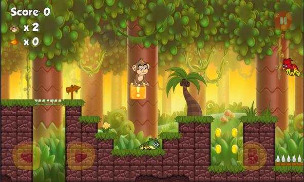 Jungle Monkey Super Run : Temple Kong Run screenshot 3