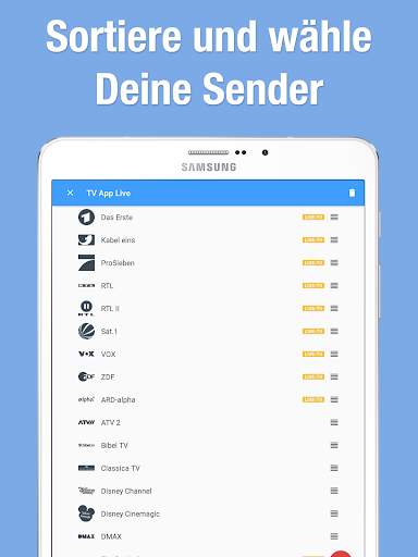TV.de Live TV App Fernsehen screenshot 12