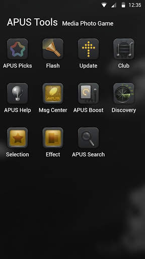 Cool black fighter-free theme скриншот 3
