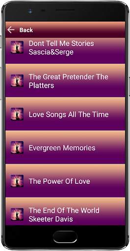 Love Songs Sweet Memories screenshot 5
