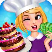 Little Chef Crazy Cake Master: Cooking Game logo