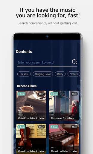 Sleep sounds and calm sleep music - Sleepy Radio screenshot 2